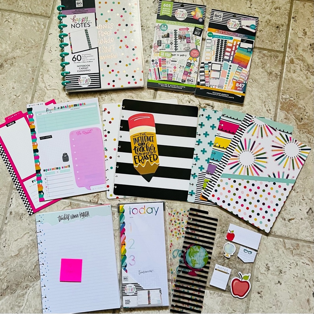 Happy Planner Teacher/Student bundle